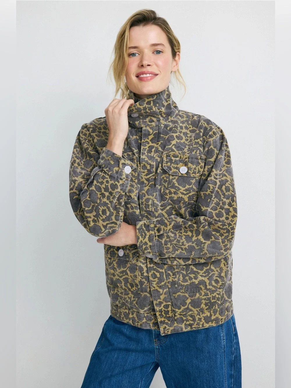 SZ Blockprints Safari Field Jacket